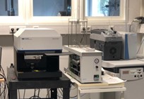 Laser-absorption IRMS setup in the lab of the soil ecology working group